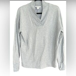 Athleta Clarity V-Neck Pullover. Size S in Sky Blue Color